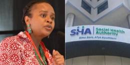SHA CEO Dr. Mercy Mwangangi.